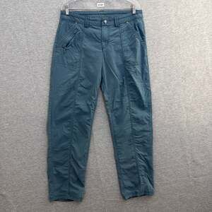 Title Nine Womens Big B Pant Ripstop Hiking Outdoor Casual Pants Blue Size 12